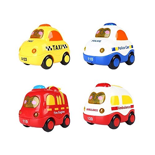 SainSmart Jr. Friction Car Push and Go Car Mini Powered Play Vehicles