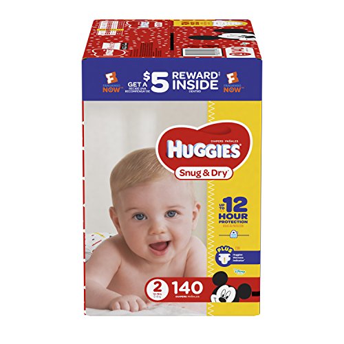 huggies snug & dry diapers size 2