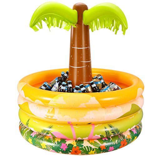 palm tree drink cooler