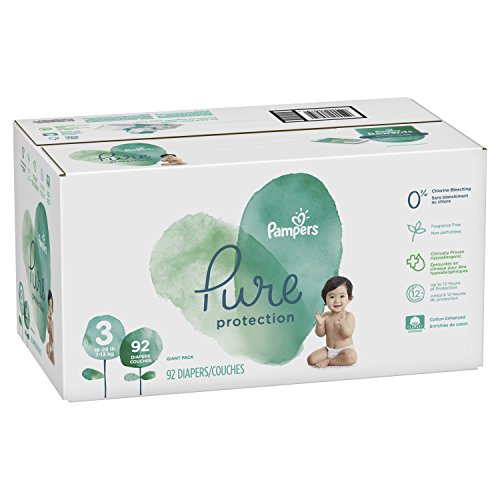 pampers pure diapers size 3