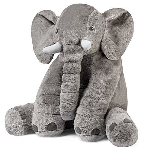 large stuffed elephant toy
