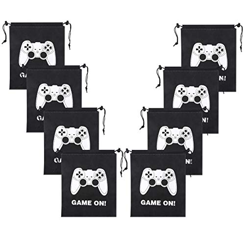 Aresmer Video Game Drawstring Bags Gaming Party Bags for Kids Birthday