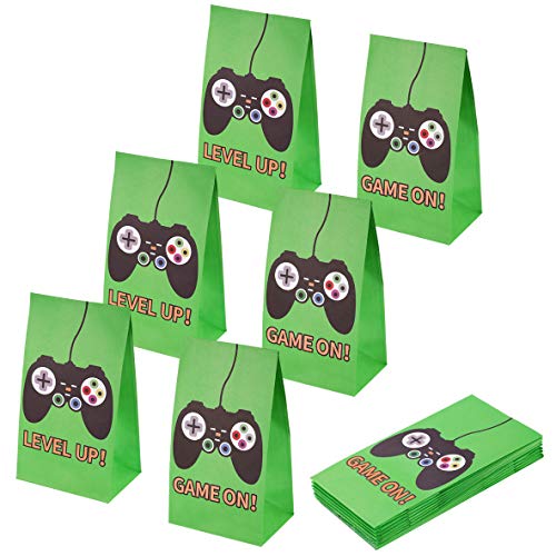 Aresmer Video Game Party Bags Party Favor Bags for Kids Game Themed