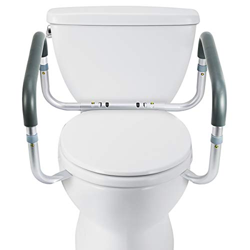 OasisSpace Medical Toilet Safety Frame Adjustable Compact Support