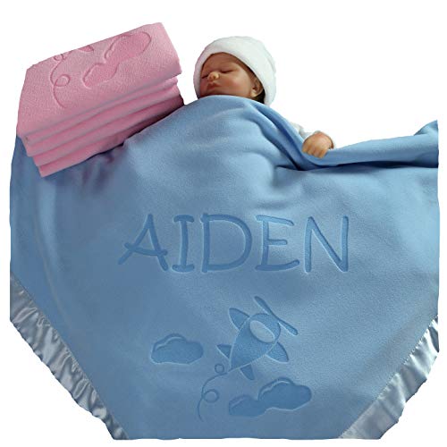 large personalized baby blankets