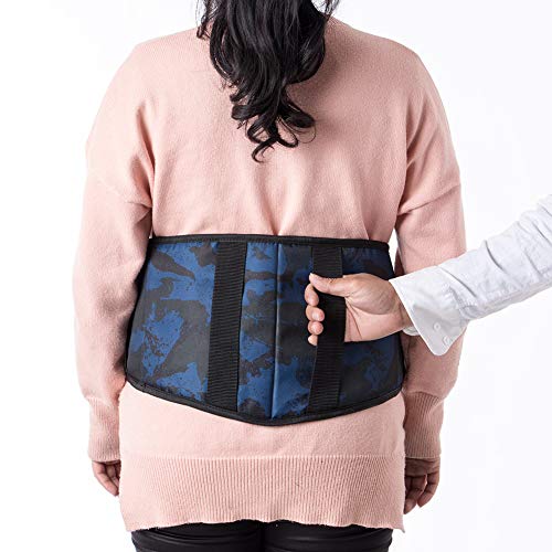 Fushida Safety Gait Belt with 4 Handles Padded Medical Transfer Strap