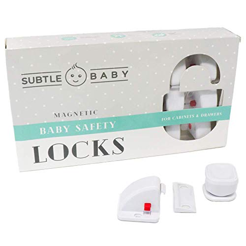 Magnetic Baby Safety Locks For Cabinets And Drawers By Subtle Baby