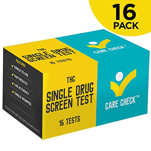 Care Check Marijuana THC Single Panel Drug Screen Test, Individually