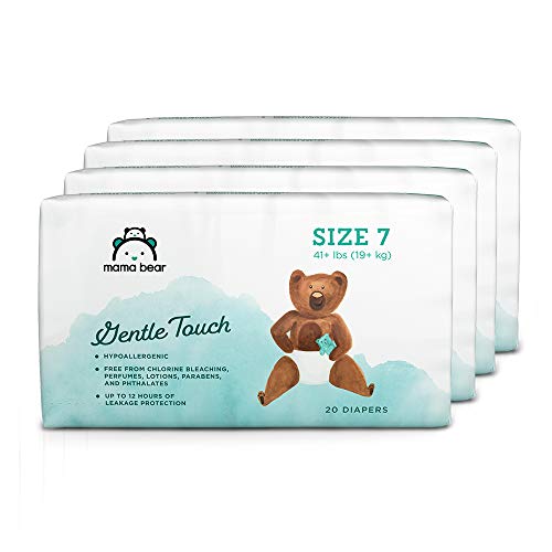 Mama Bear ( Brand) Gentle Touch Diapers Size 7 Review 