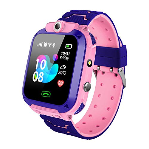 QUDADA Kids Smart Watch Phone Waterproof,LBS Tracker Watch Phone with ...