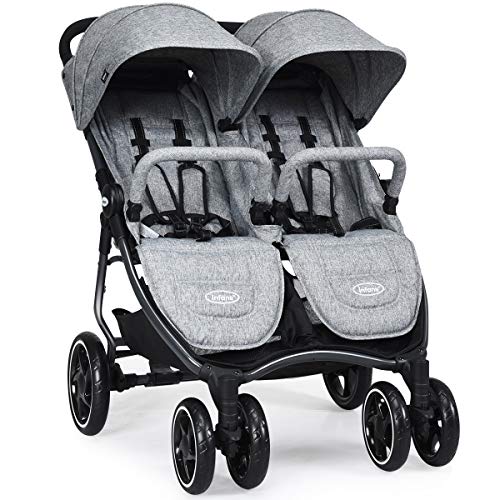 side by side baby stroller