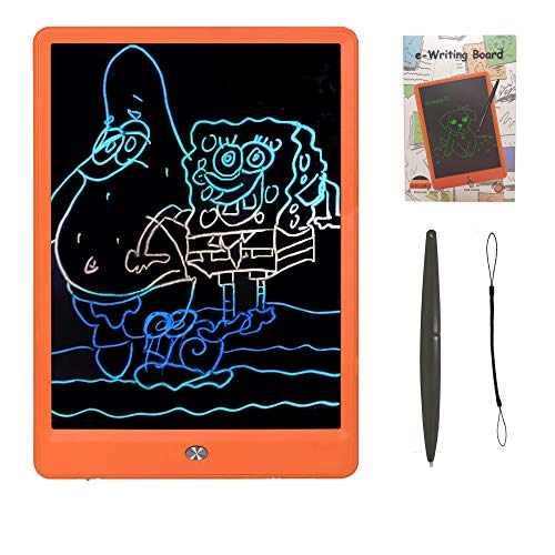 Drawing Tablet 10 Inches LCD Writing Tablet Colorful Screen, Doodle